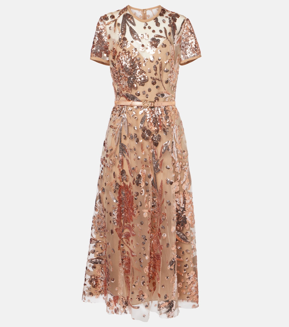 Sequined tulle gown | Elie Saab