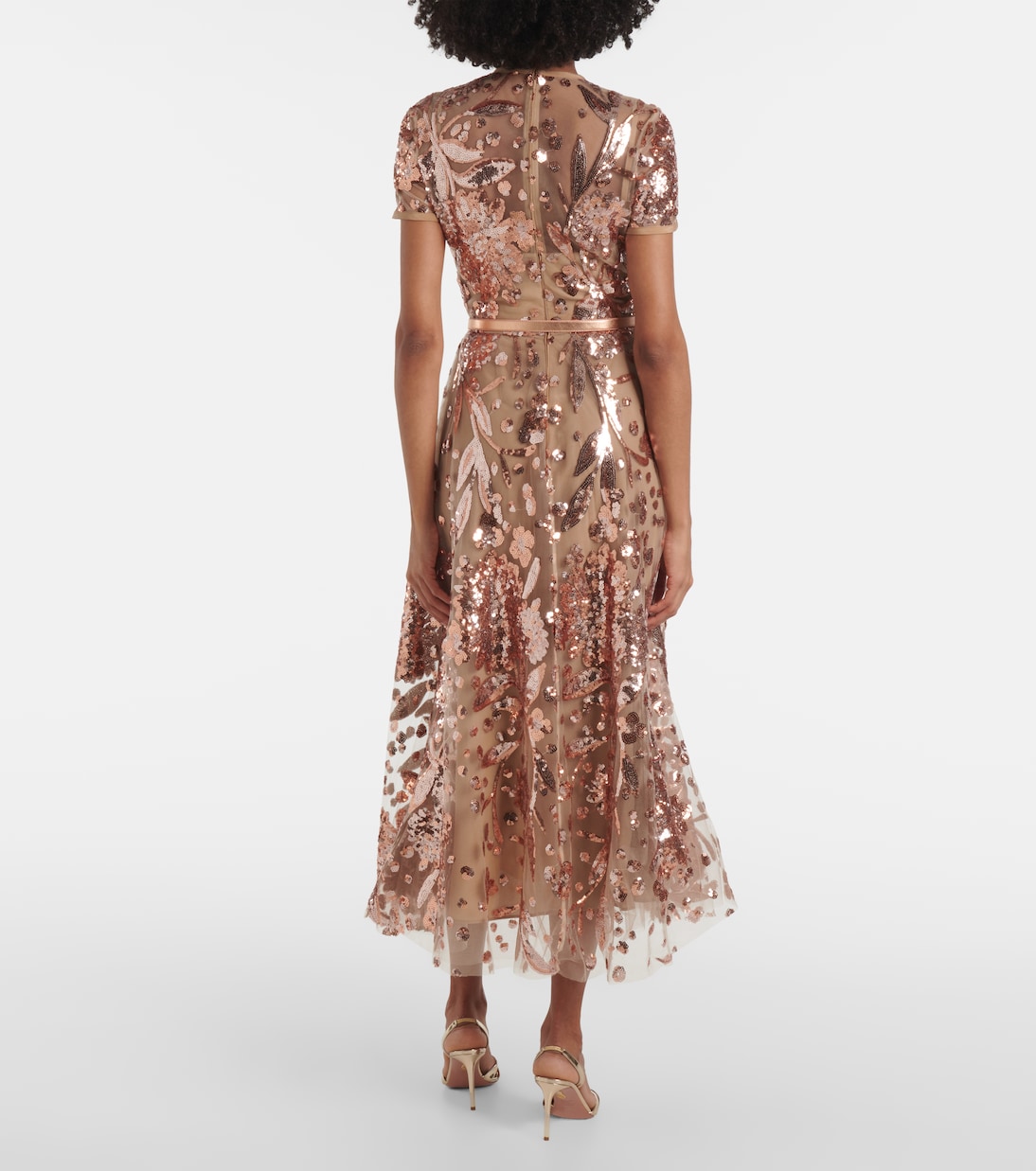 Sequined tulle gown | Elie Saab