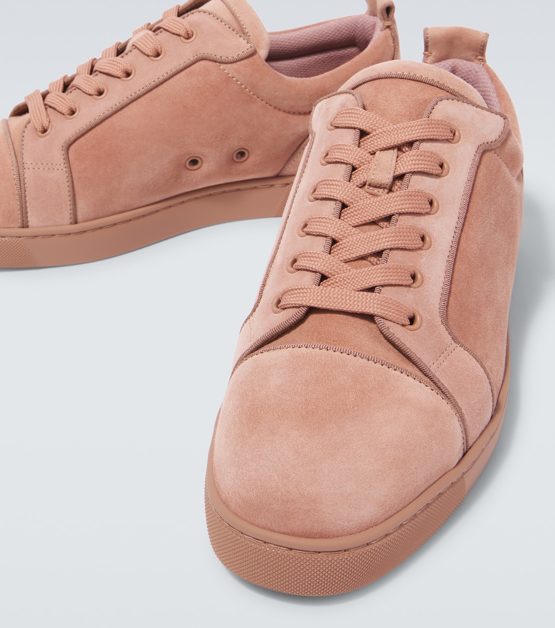 Baskets Louis Junior en daim | Christian Louboutin
