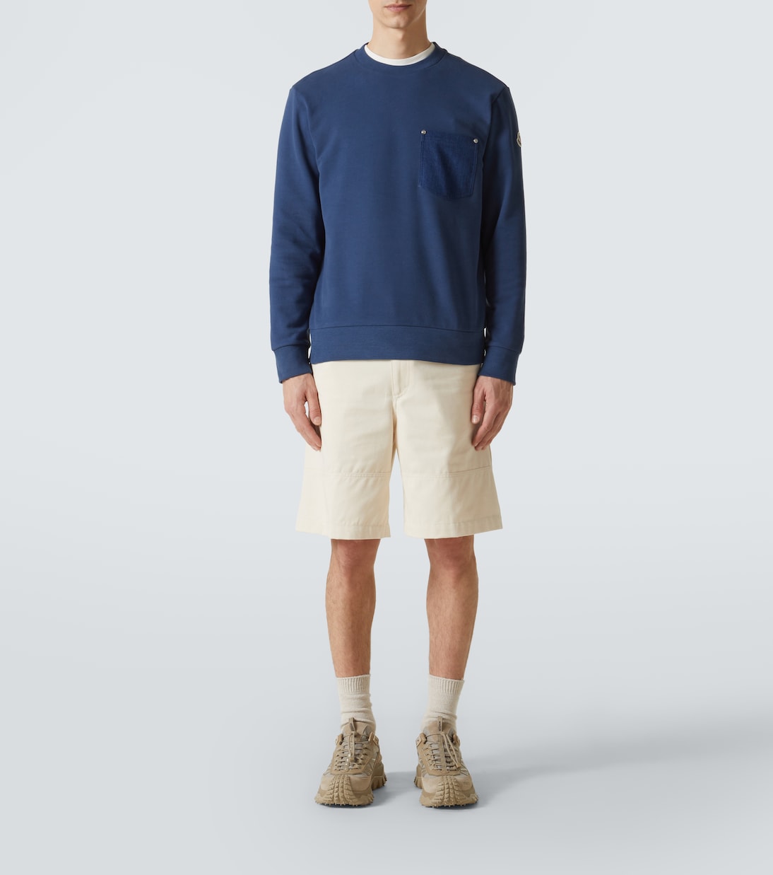 Sudadera en forro polar de algodón | Moncler