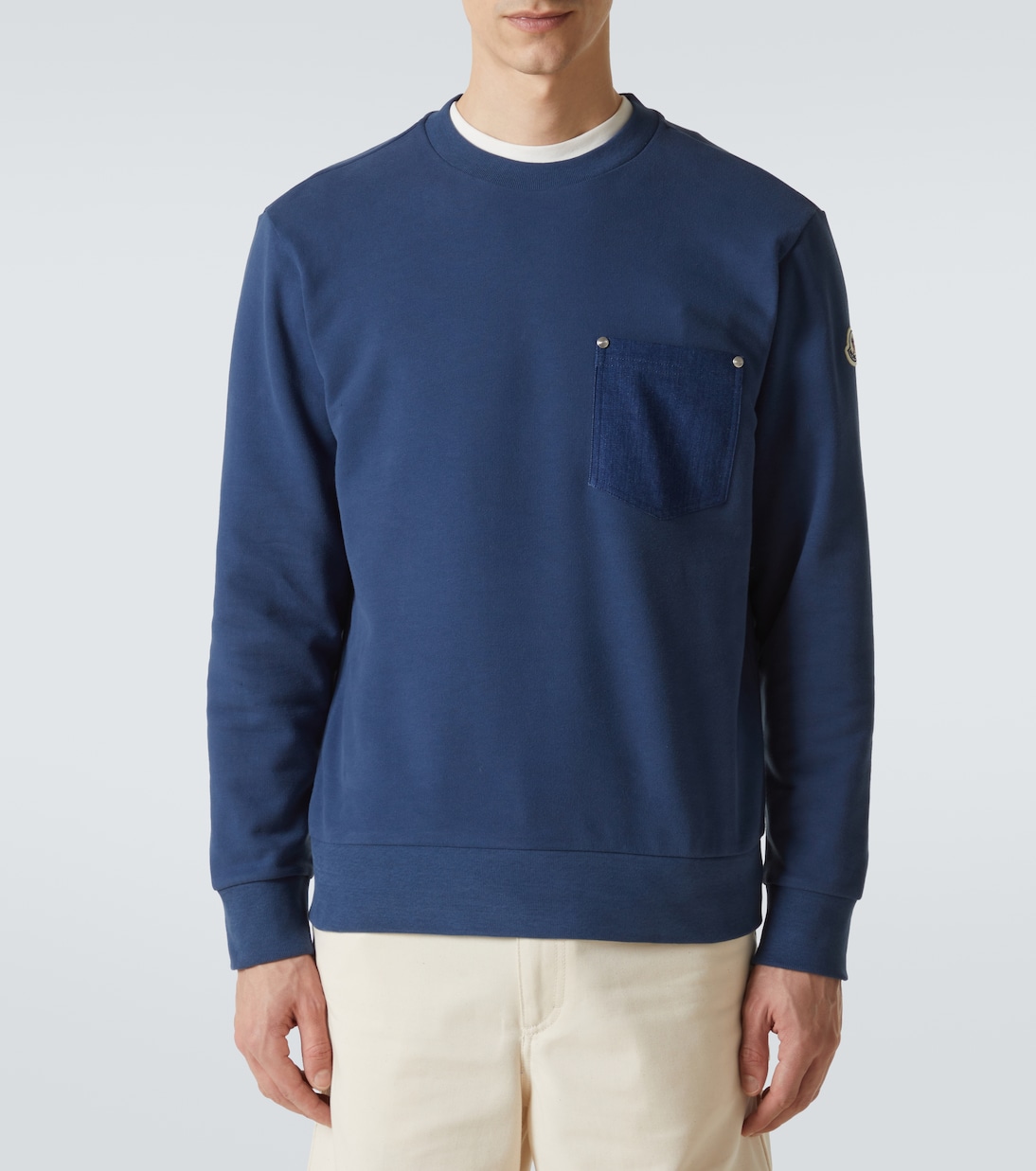 Sudadera en forro polar de algodón | Moncler