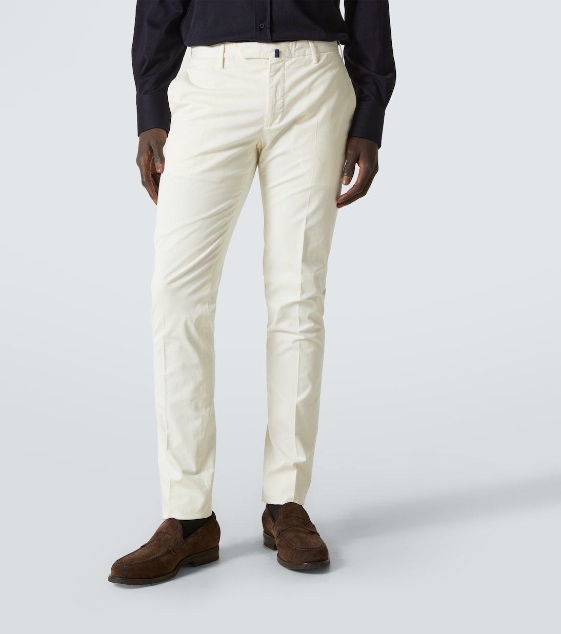 Pantaloni chino in misto cotone | Incotex