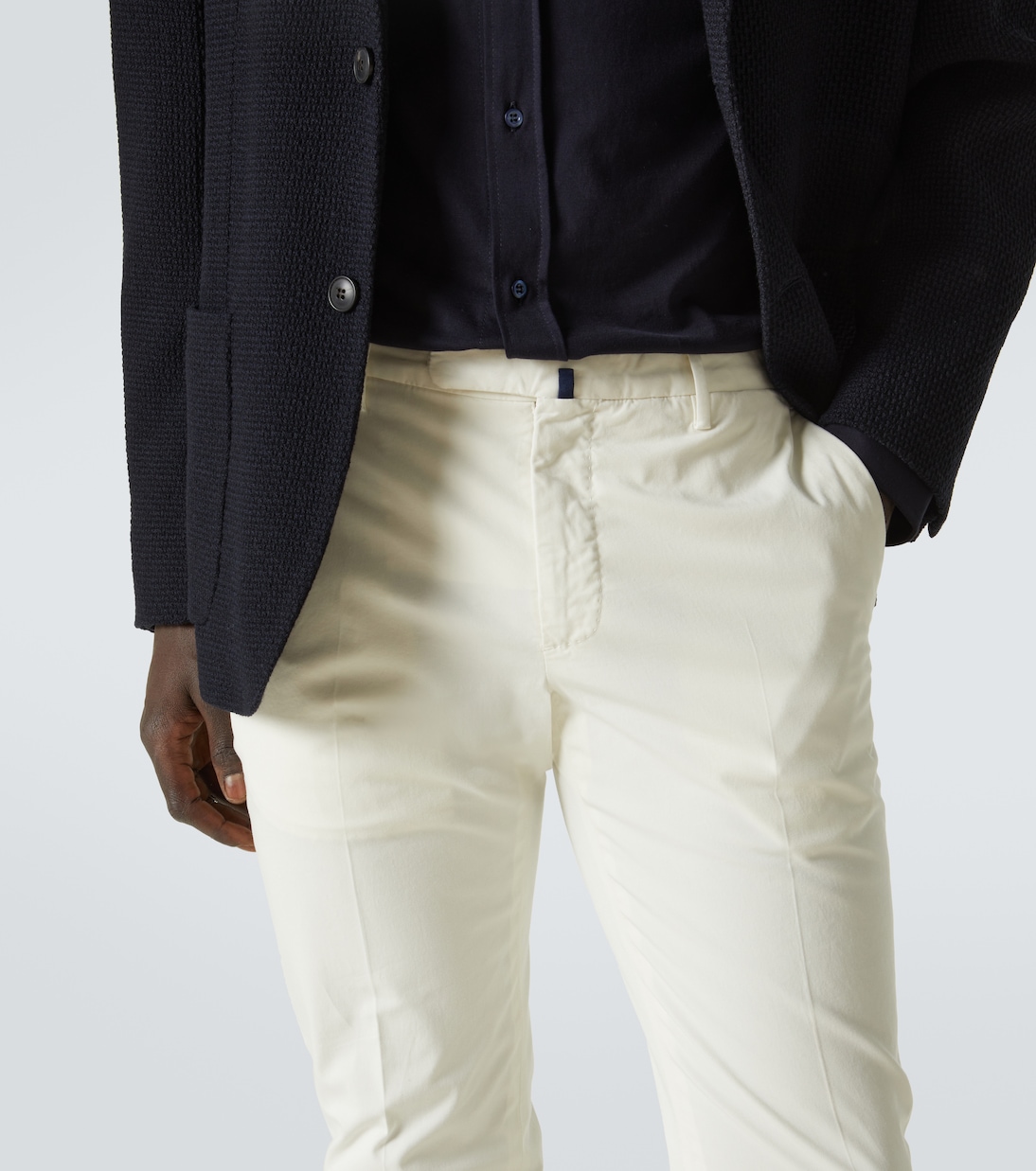 Pantaloni chino in misto cotone | Incotex
