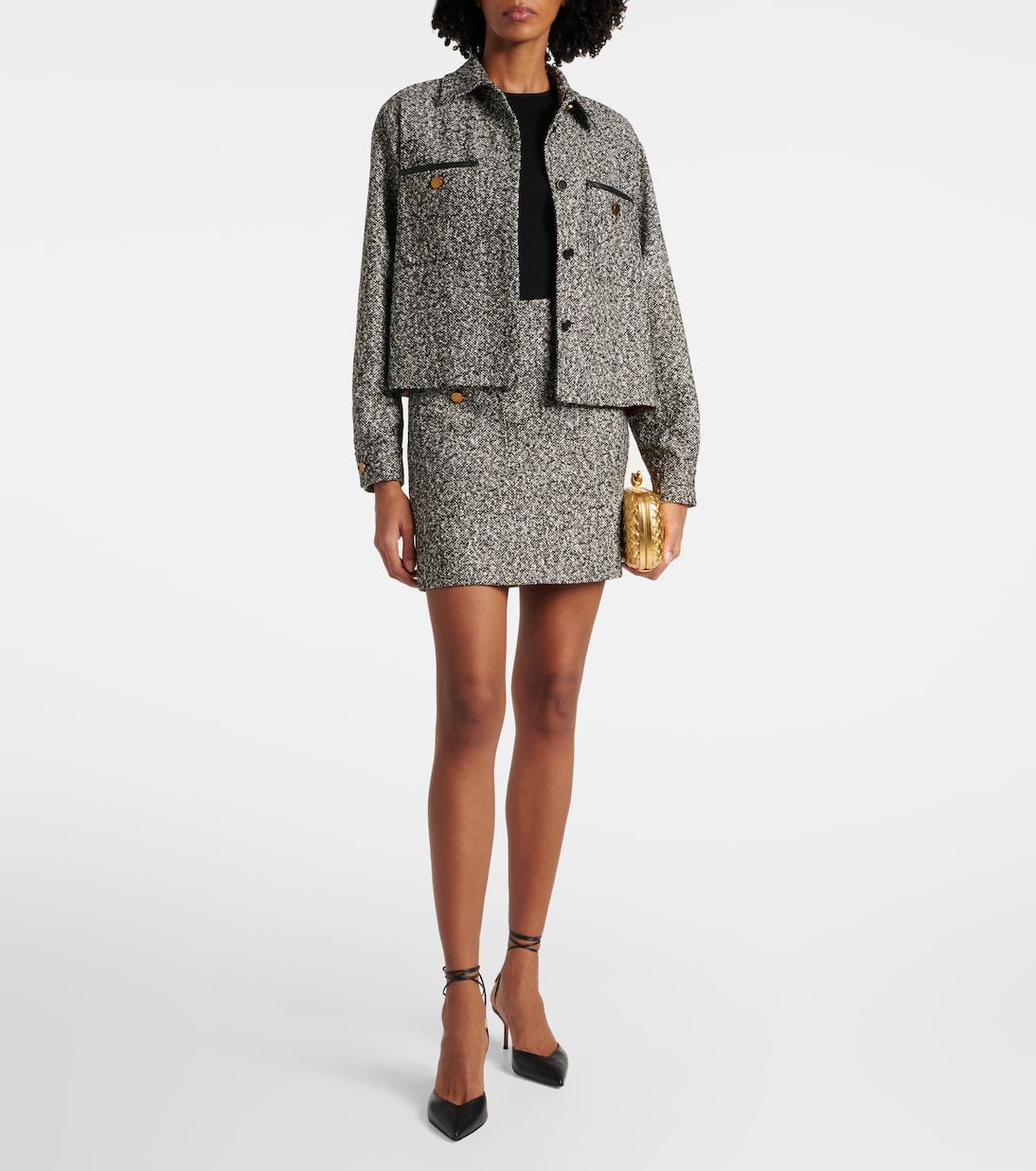 Minirock aus Tweed | Max Mara