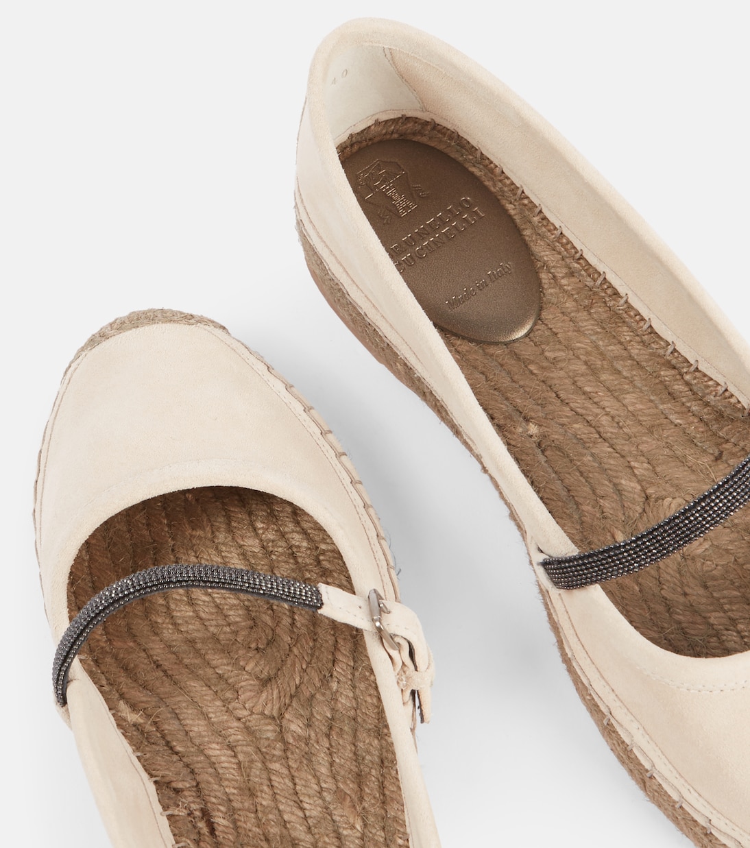 Espadrillas in suede | Brunello Cucinelli