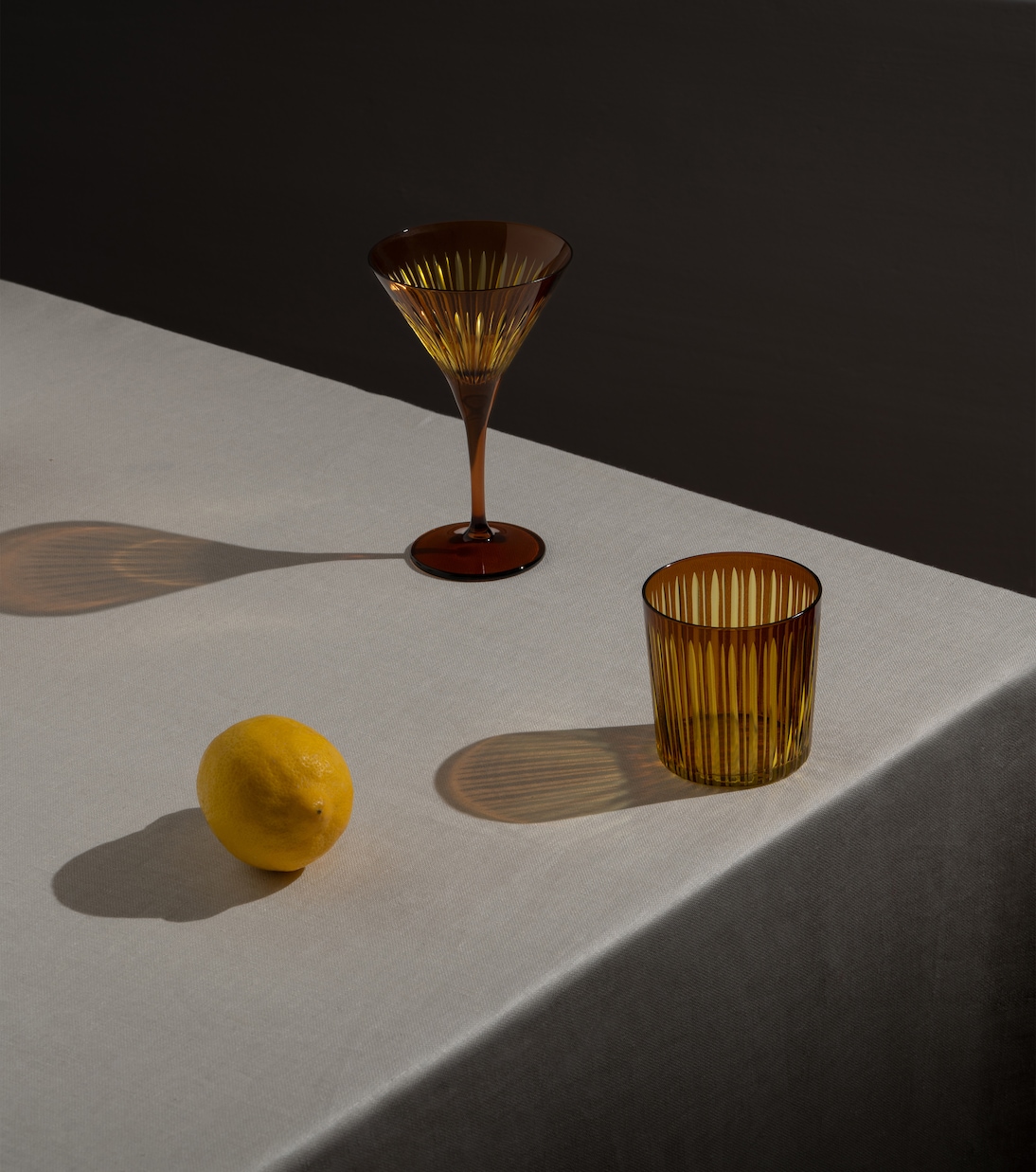 Set Prism aus vier Martinigläsern | L'Objet