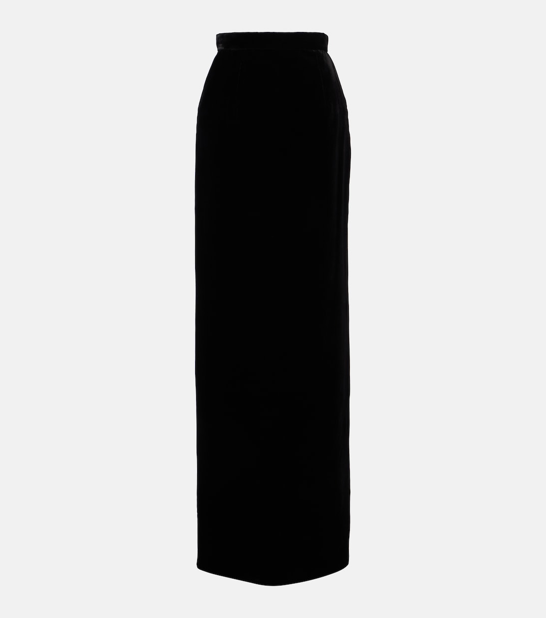 Falda midi Zada de seda de tiro alto | The New Arrivals Ilkyaz Ozel