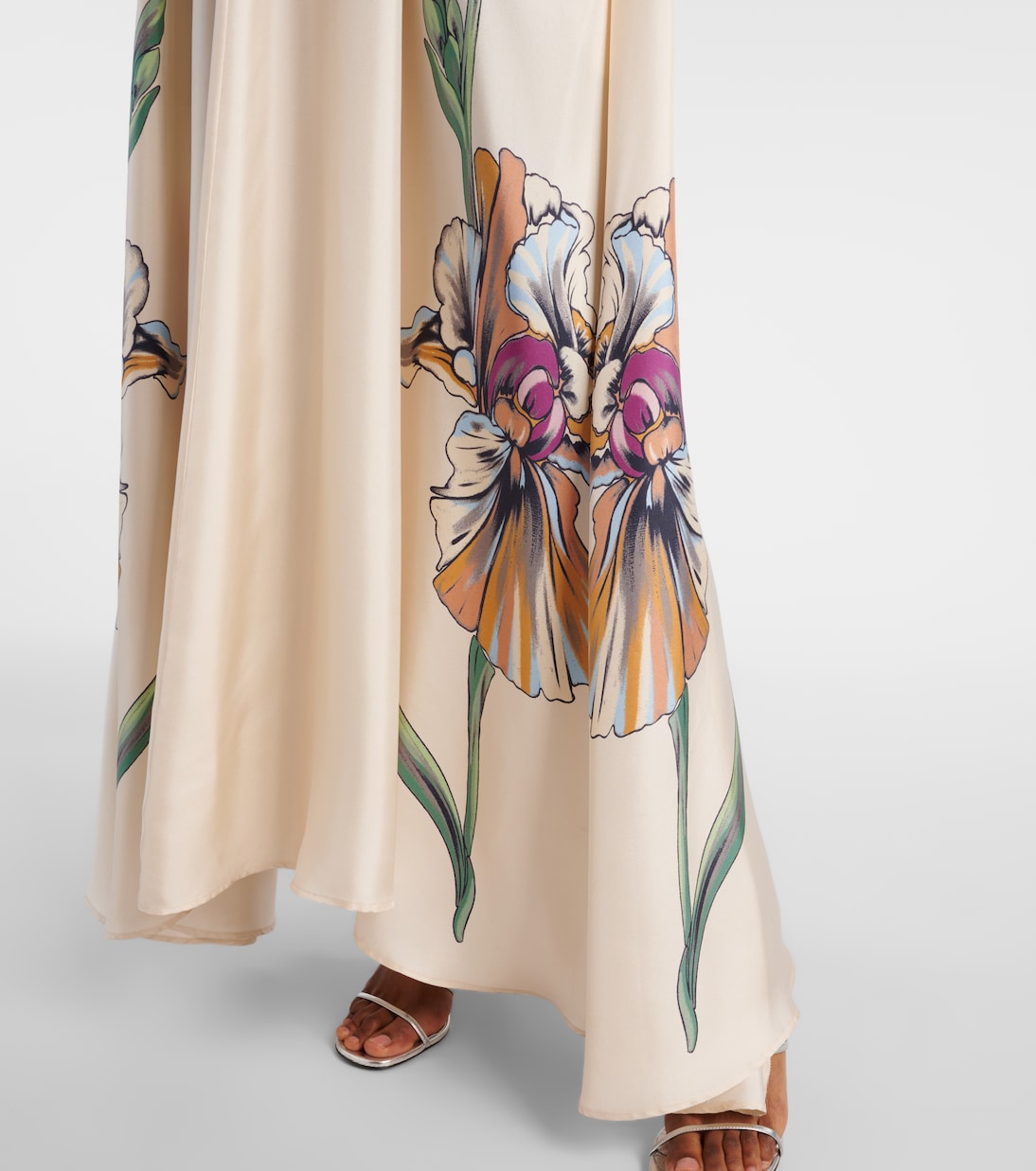 Kaftan Magnifico aus Seiden-Twill | La DoubleJ