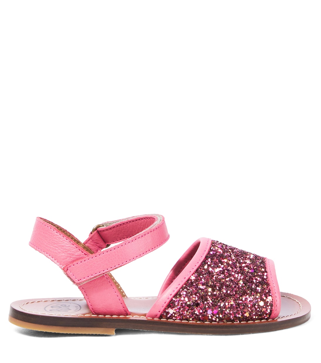 Glitter leather sandals | PèPè