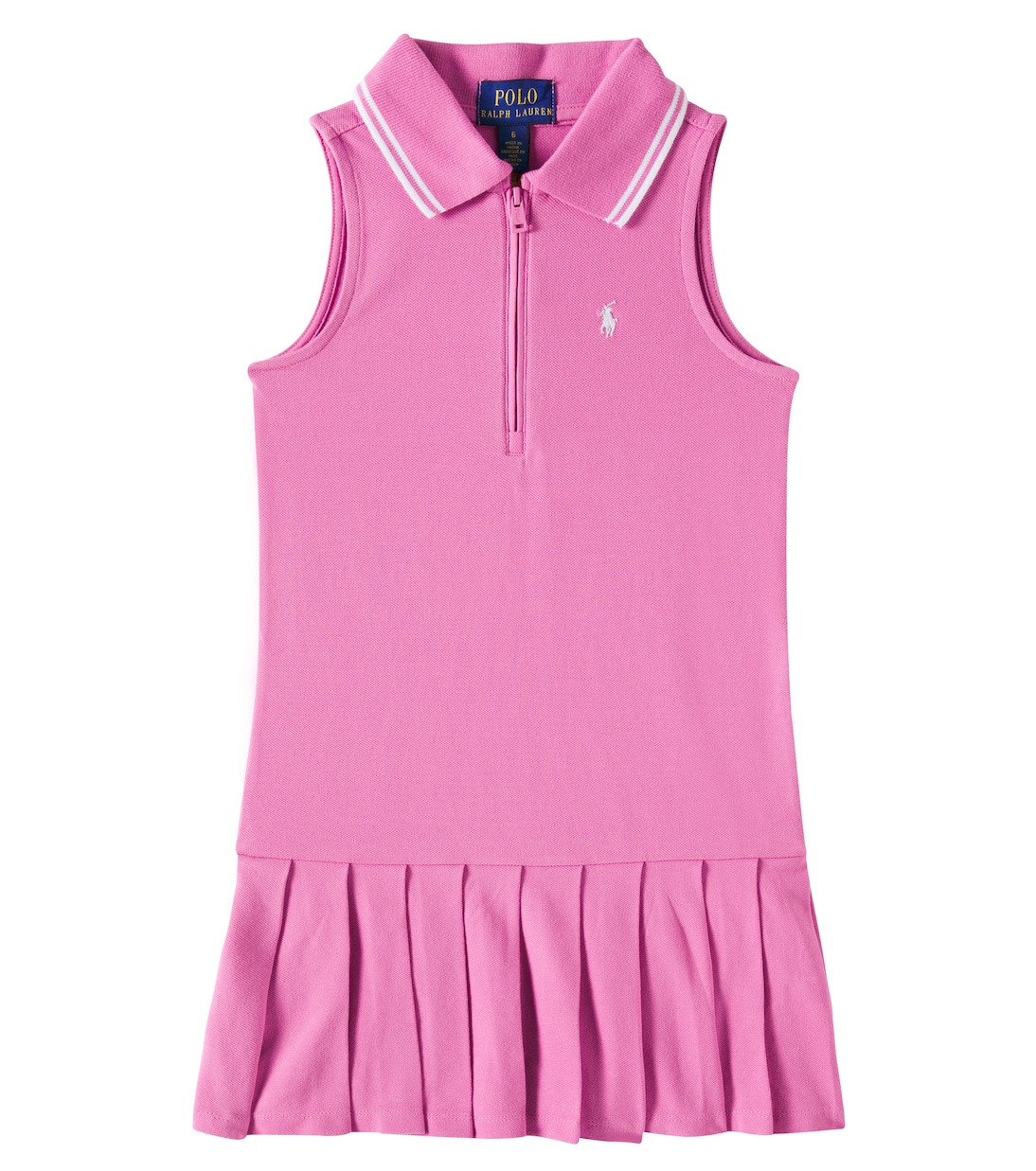 Abito in cotone con zip | Polo Ralph Lauren Kids