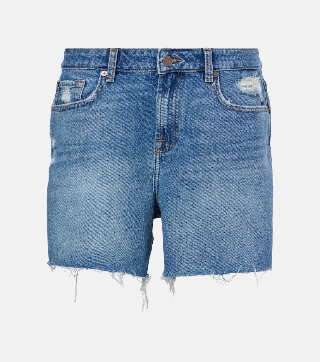 Short en jean à taille mi-haute | 7 For All Mankind