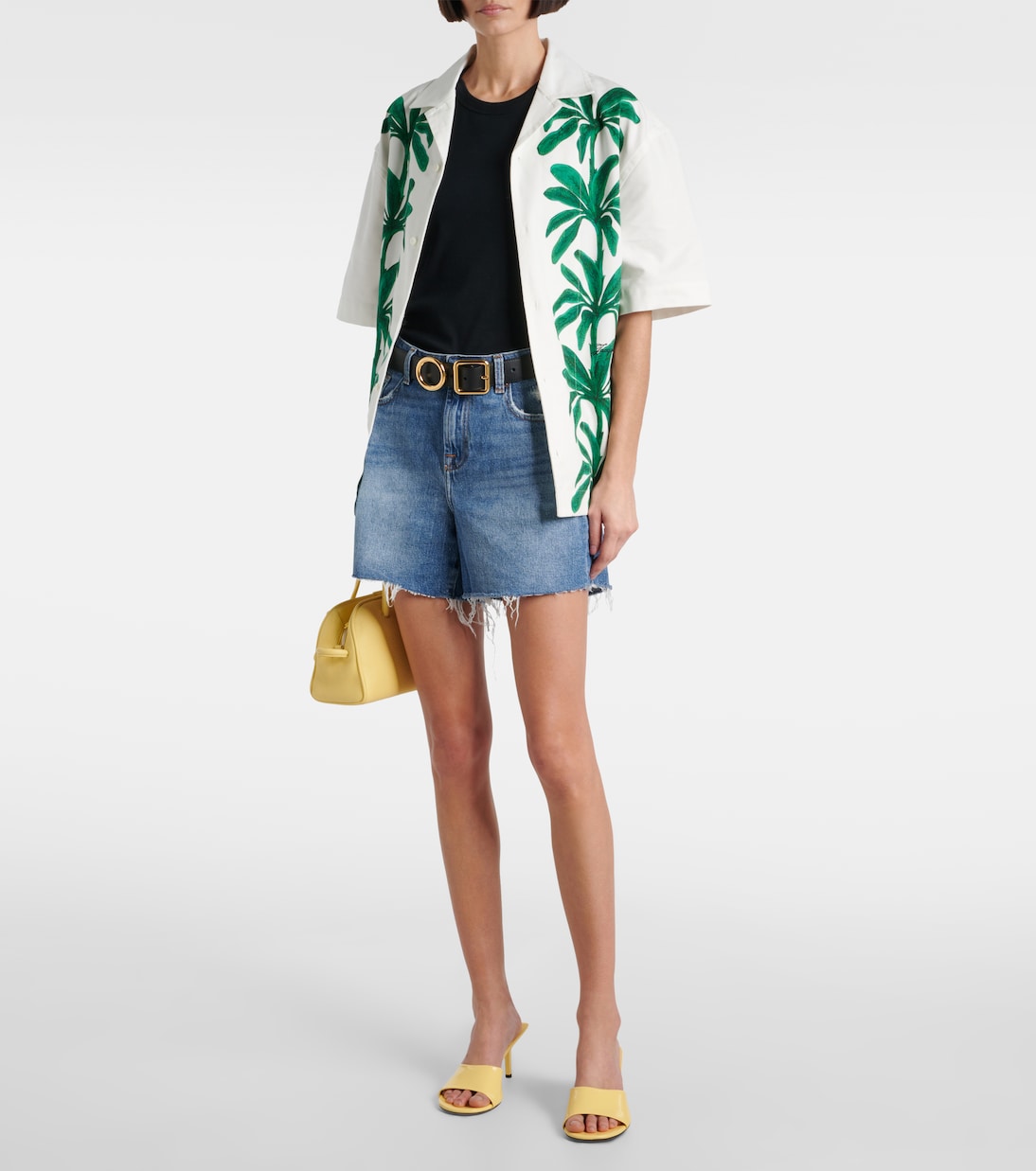 Short en jean à taille mi-haute | 7 For All Mankind