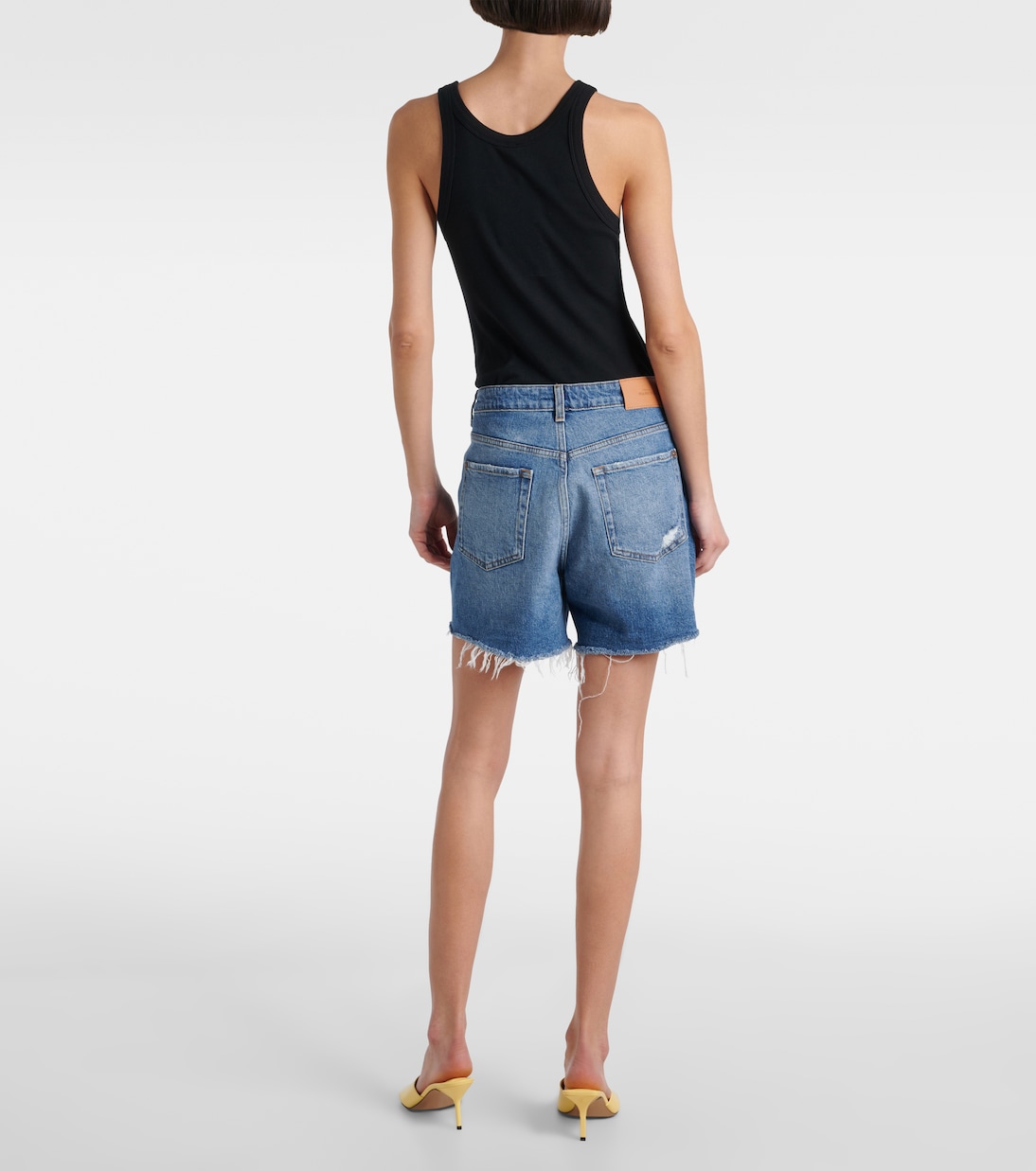 Short en jean à taille mi-haute | 7 For All Mankind