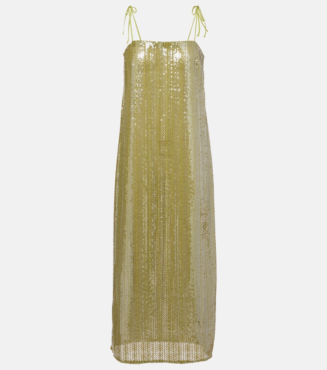 Midikleid Solid Sequins mit Pailletten | Adriana Degreas