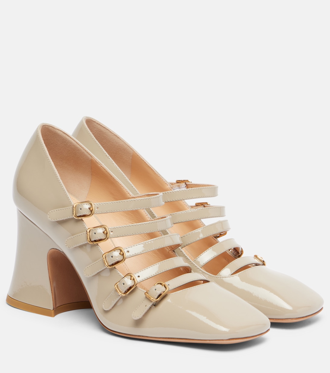 Escarpins Mary Jane Janis 80 en cuir verni | Chloé