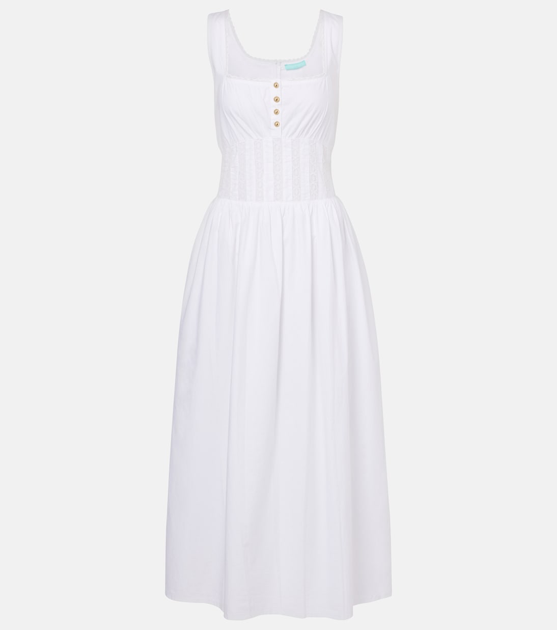 Vestido largo Eden de algodón  | Melissa Odabash