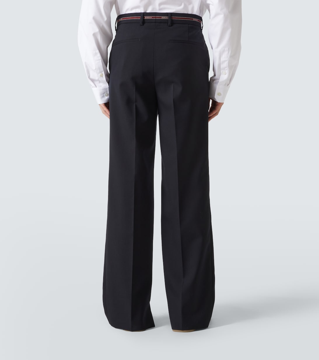 Weite Hose aus Wolle | Gucci