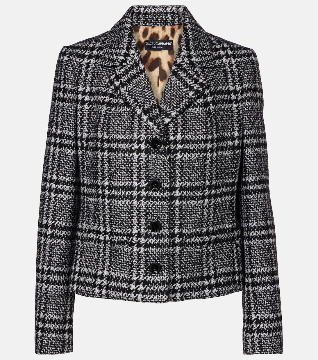 Giacca in misto lana, seta e lama | Dolce&Gabbana