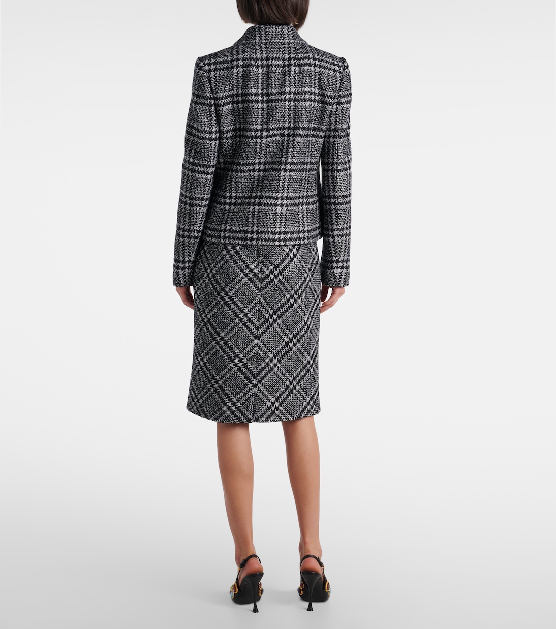 Giacca in misto lana, seta e lama | Dolce&Gabbana