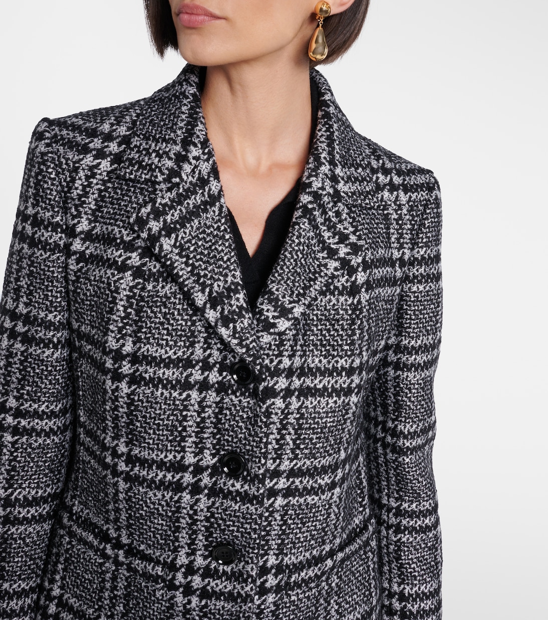 Giacca in misto lana, seta e lama | Dolce&Gabbana
