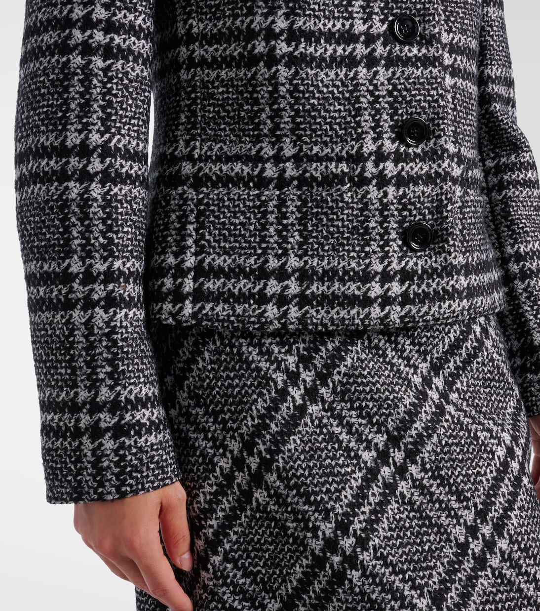 Giacca in misto lana, seta e lama | Dolce&Gabbana