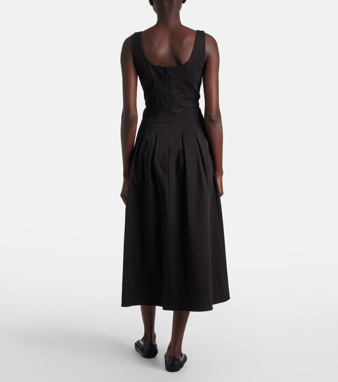 Shelby cotton-blend midi dress | Proenza Schouler