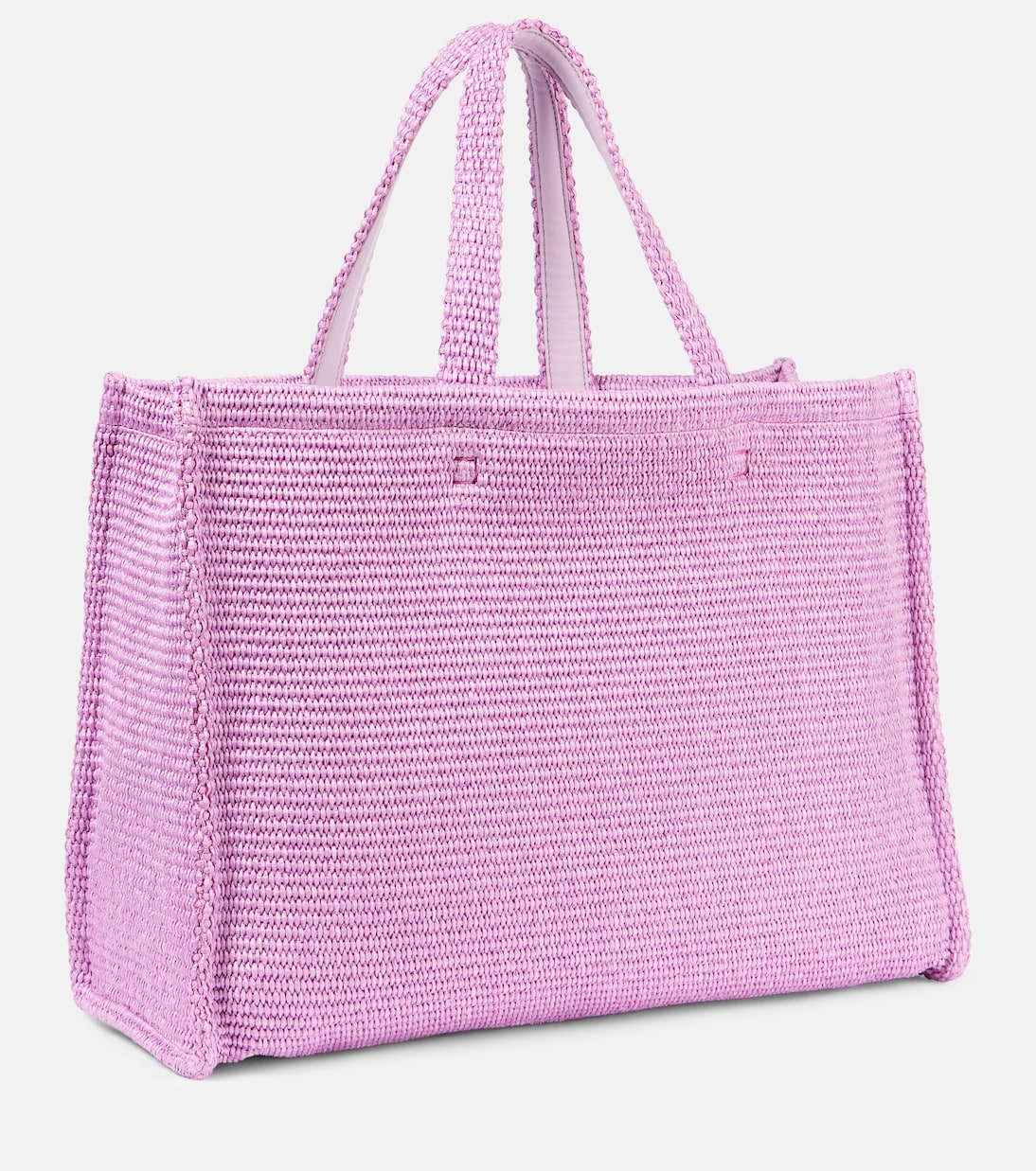 G-Tote Medium raffia-effect shopper | Givenchy