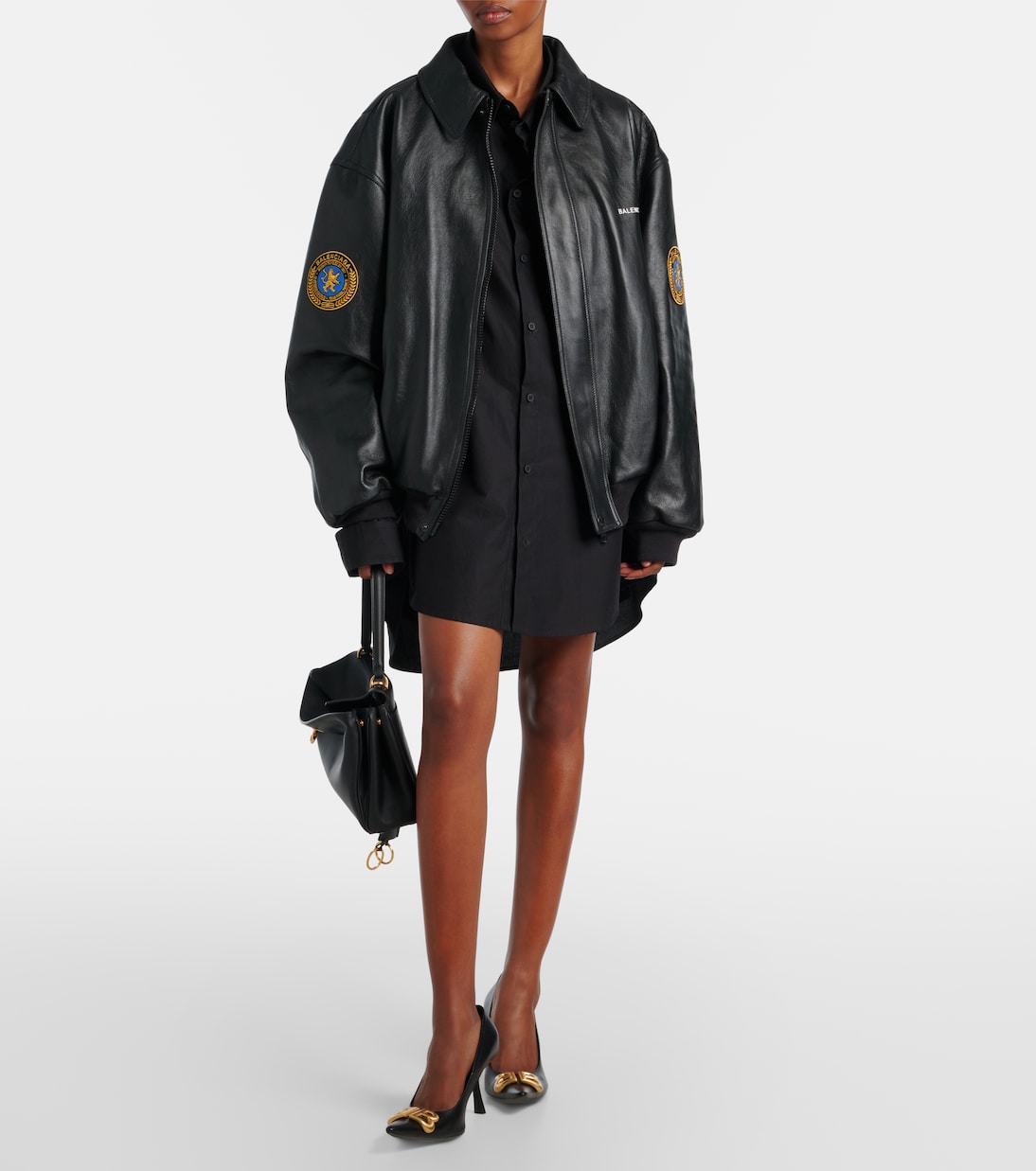 Taxi leather jacket  | Balenciaga