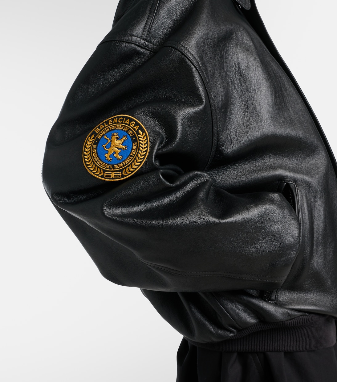 Taxi leather jacket  | Balenciaga