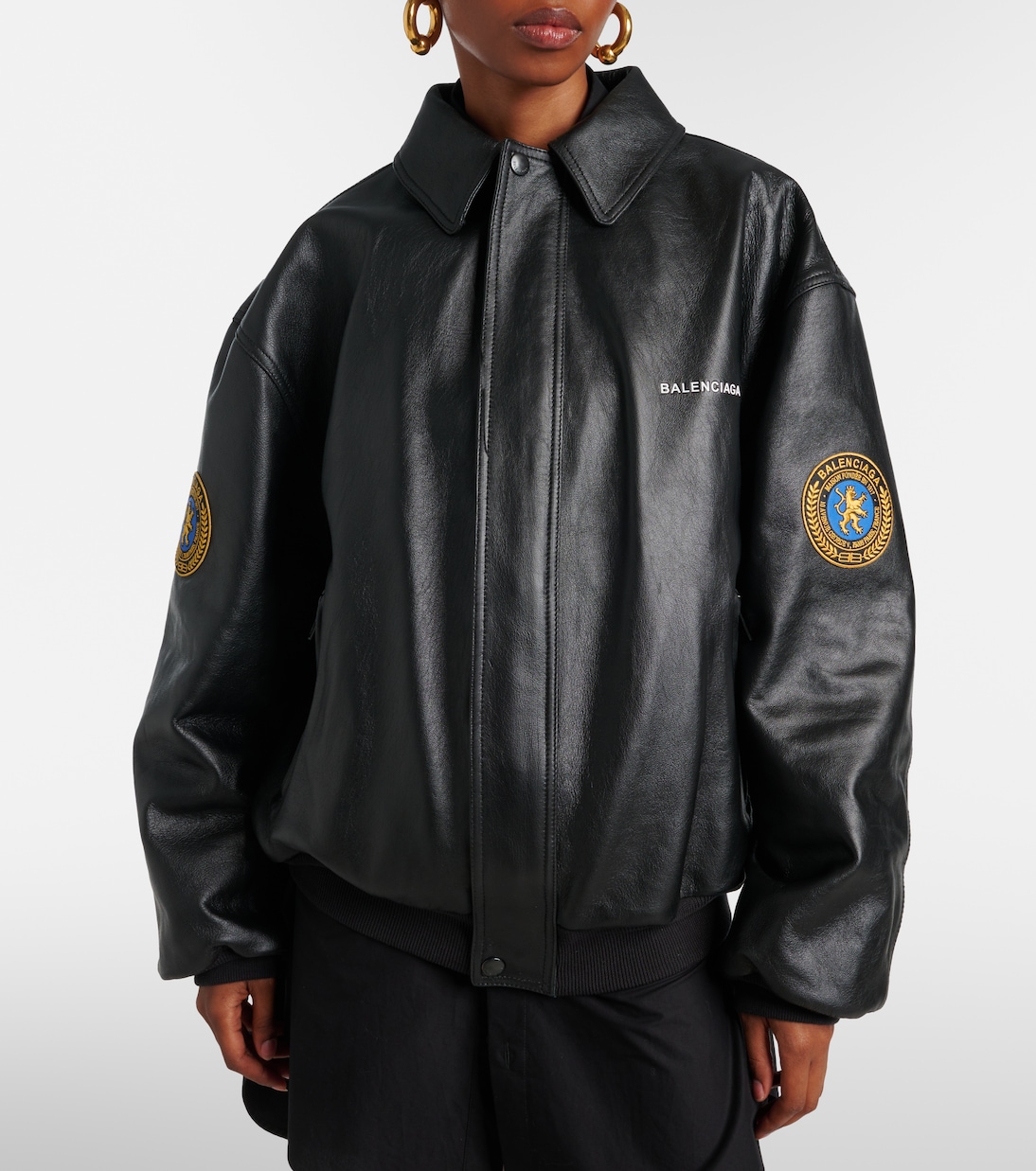 Taxi leather jacket  | Balenciaga