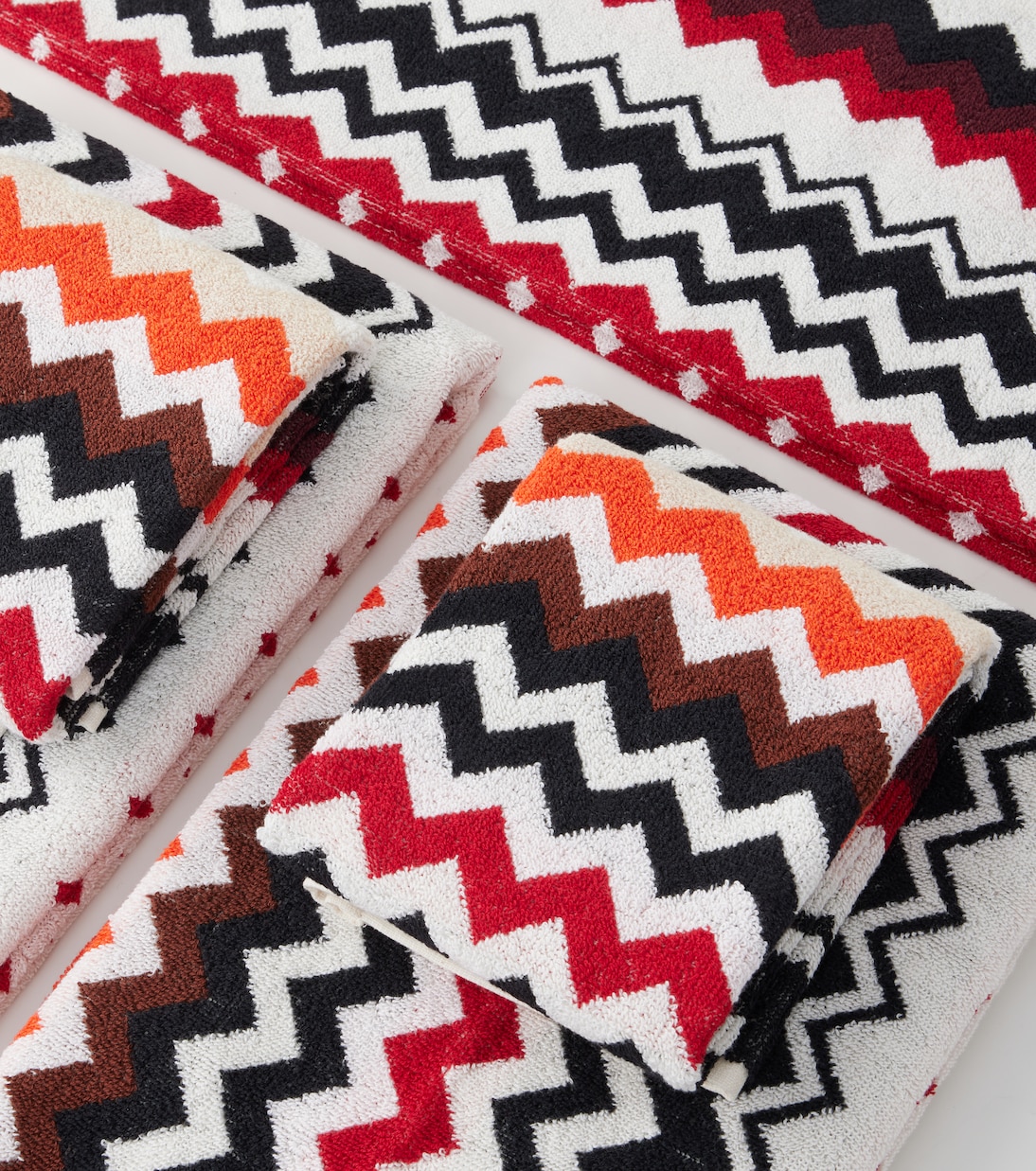 Set de 5 serviettes Zigzag en coton | Missoni