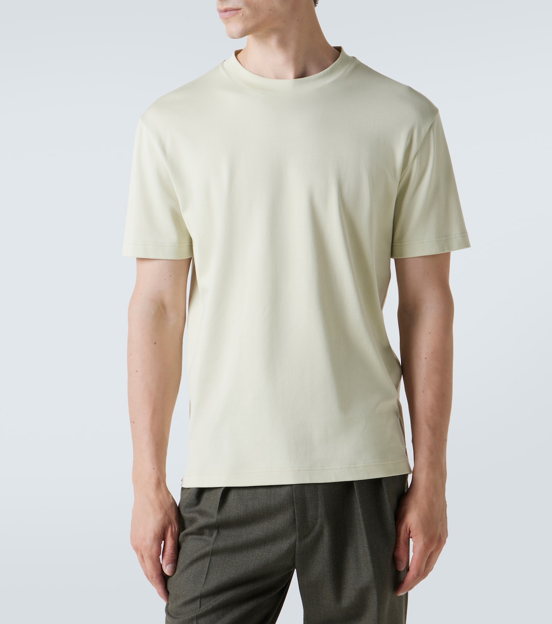 T-shirt en coton mélangé | Loro Piana