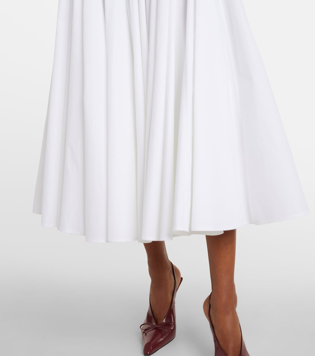 Cotton jersey midi skirt | Jacquemus