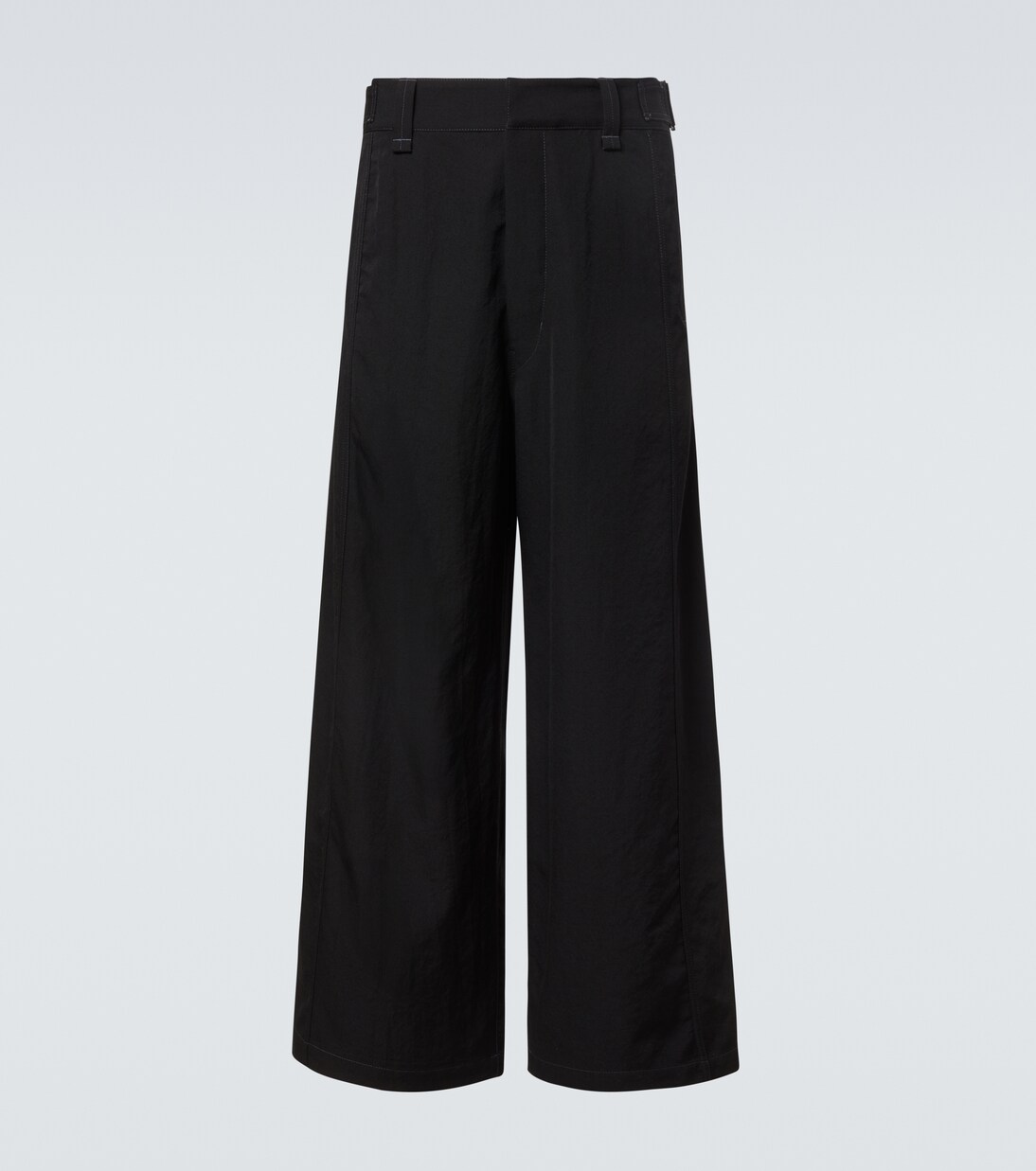 Mid-rise wool twill wide-leg pants | Lemaire