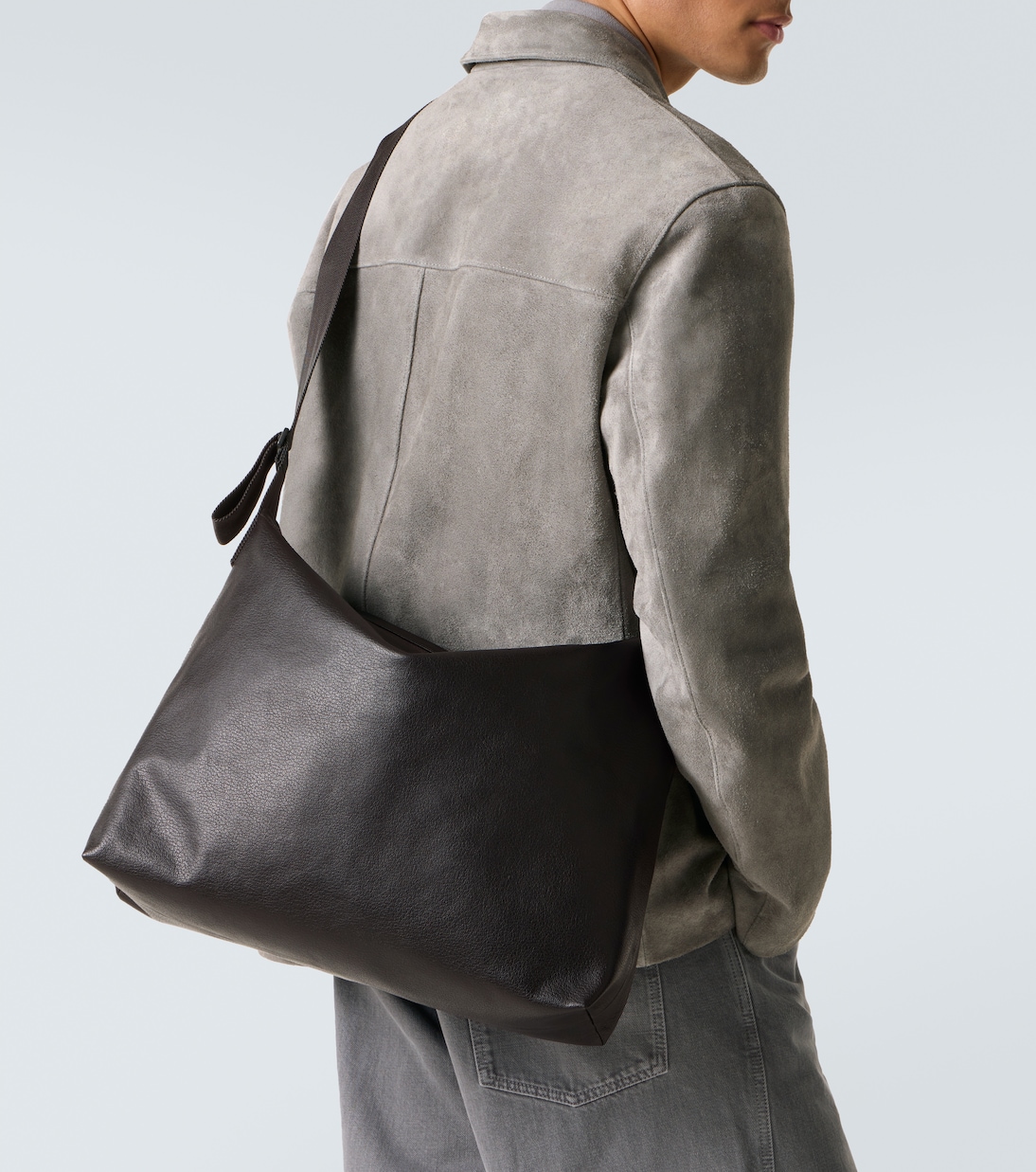 Messenger Bag Folio Large aus Leder | Lemaire