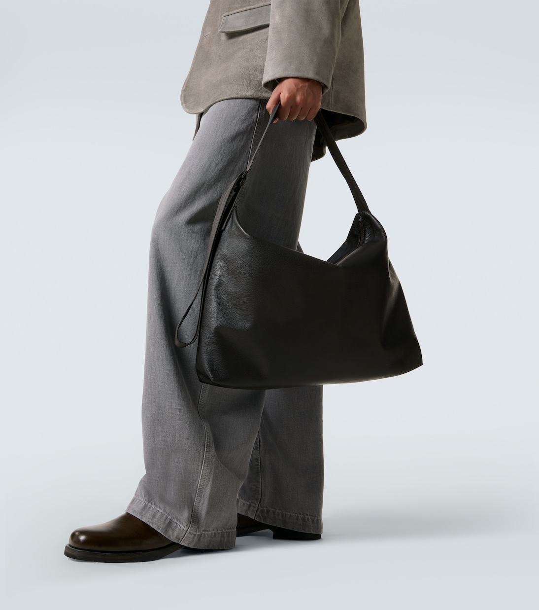 Messenger Bag Folio Large aus Leder | Lemaire