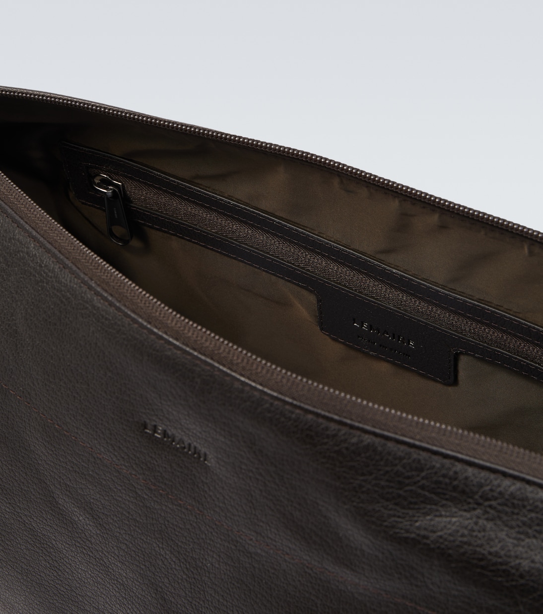 Messenger Bag Folio Large aus Leder | Lemaire