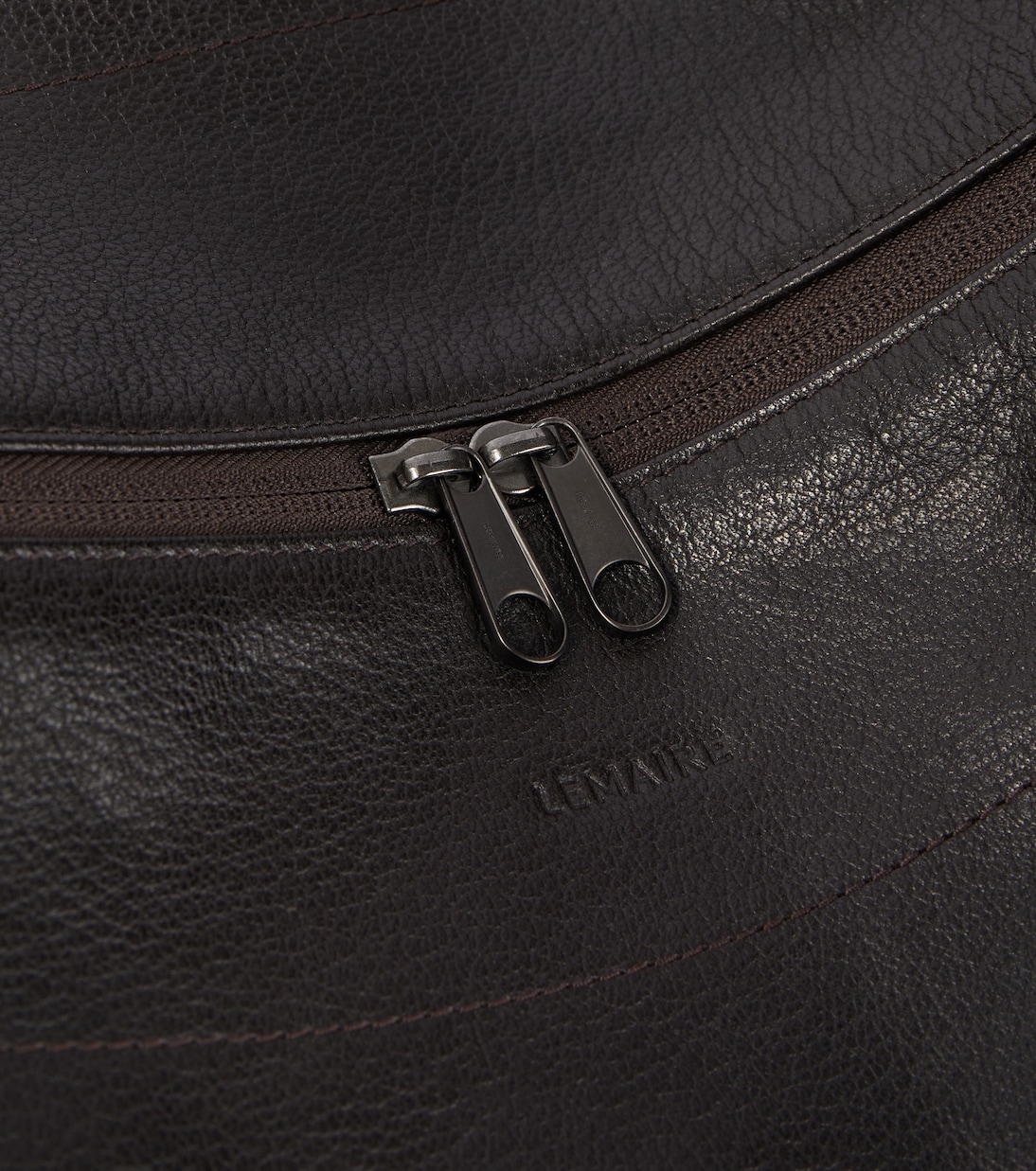 Messenger Bag Folio Large aus Leder | Lemaire