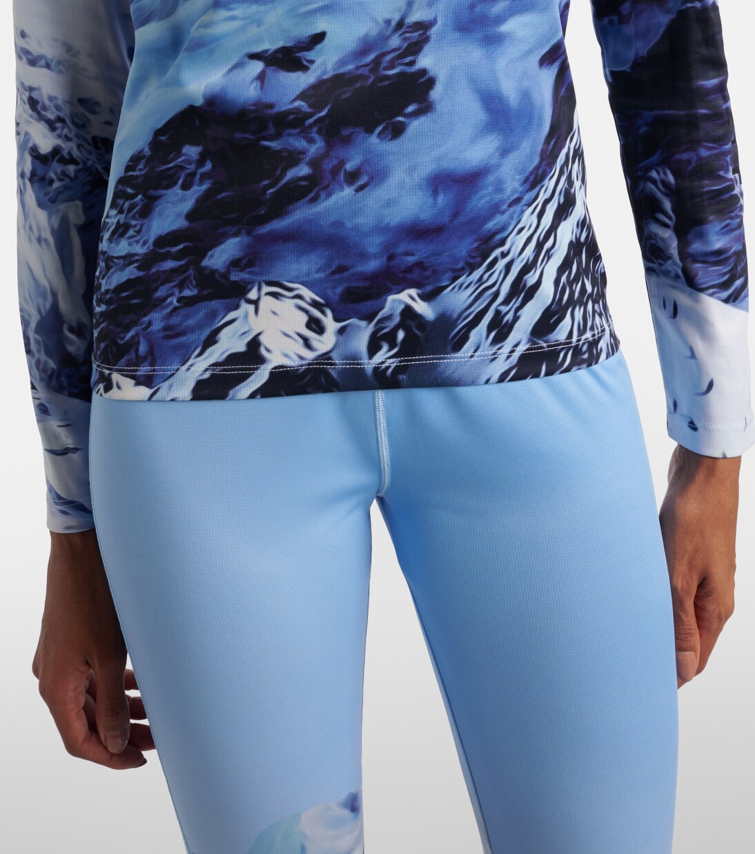 Printed ski top | Perfect Moment