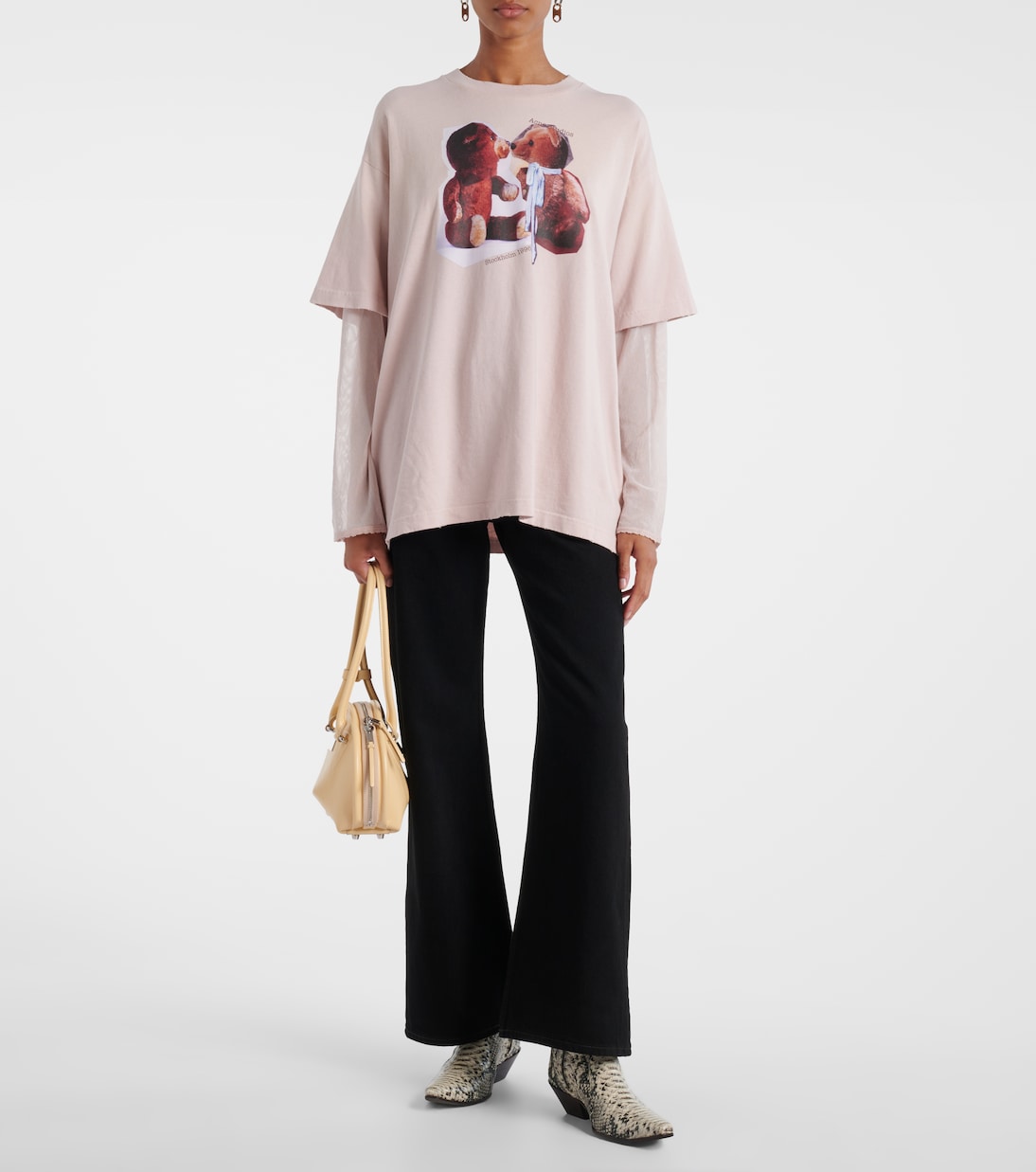Jean droit 2021F à taille mi-haute | Acne Studios