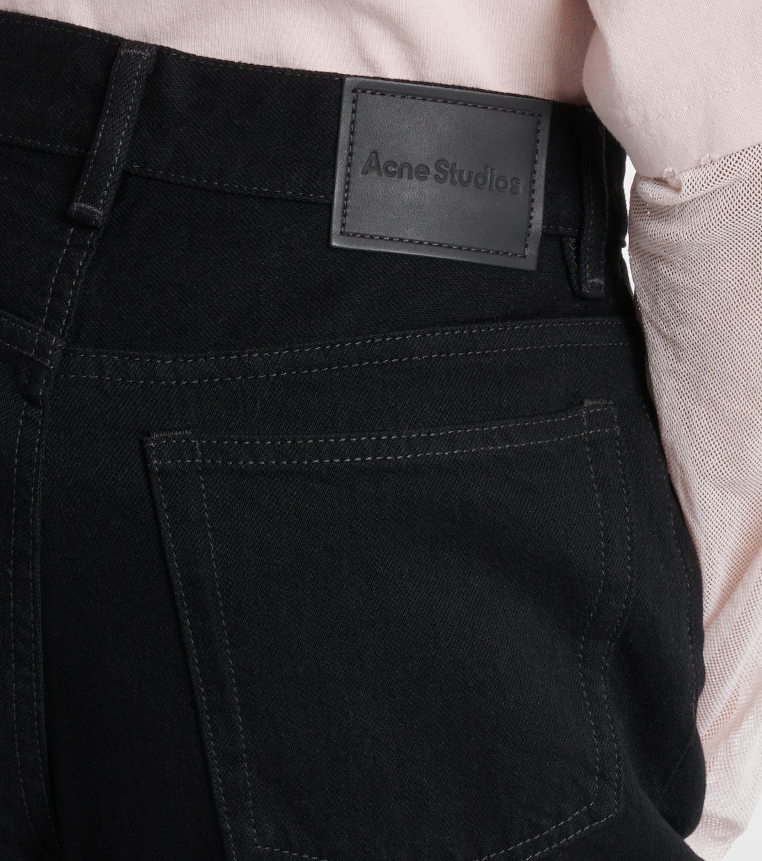 Jean droit 2021F à taille mi-haute | Acne Studios
