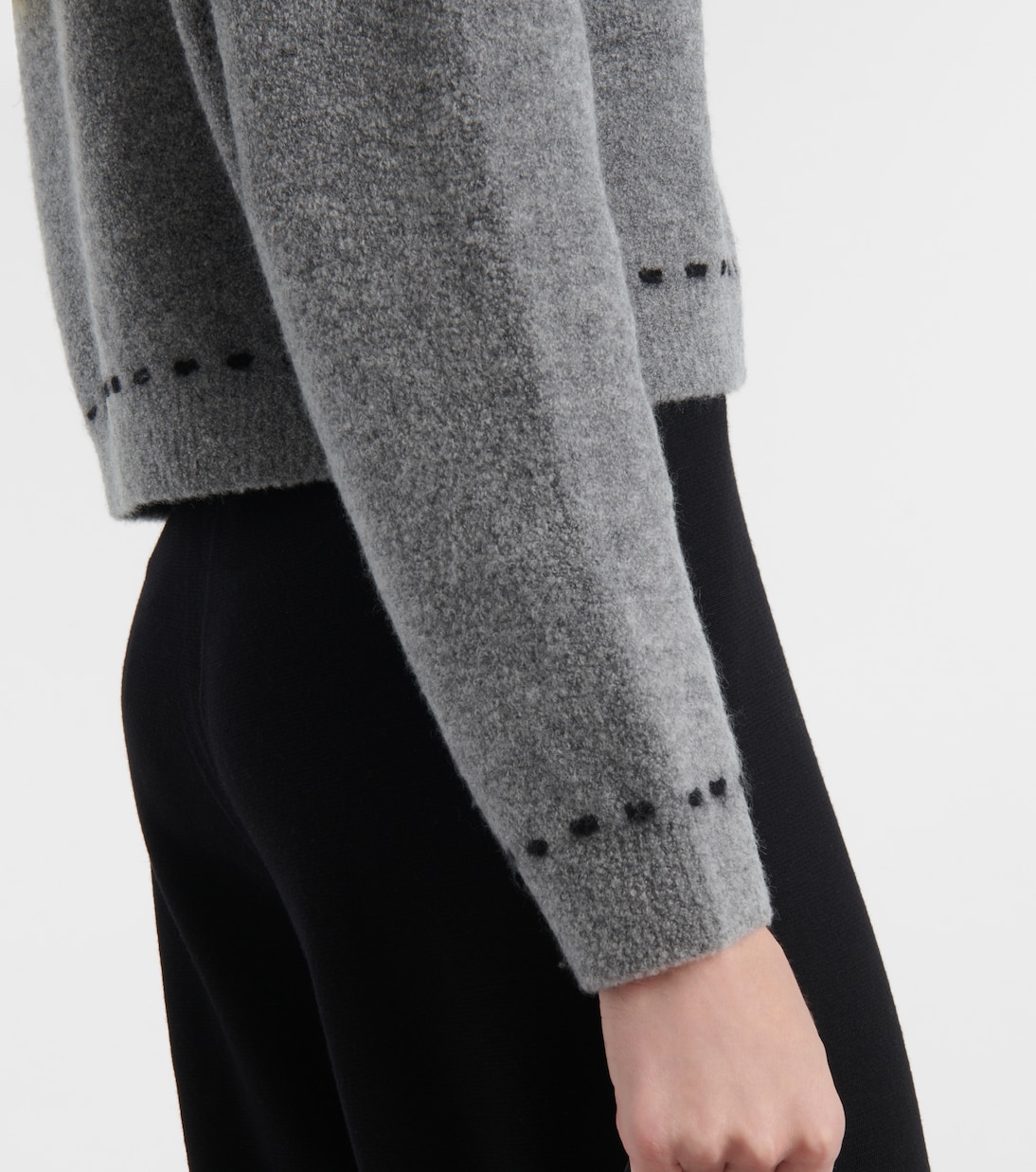 Wool and cashmere-blend cardigan | Jardin des Orangers