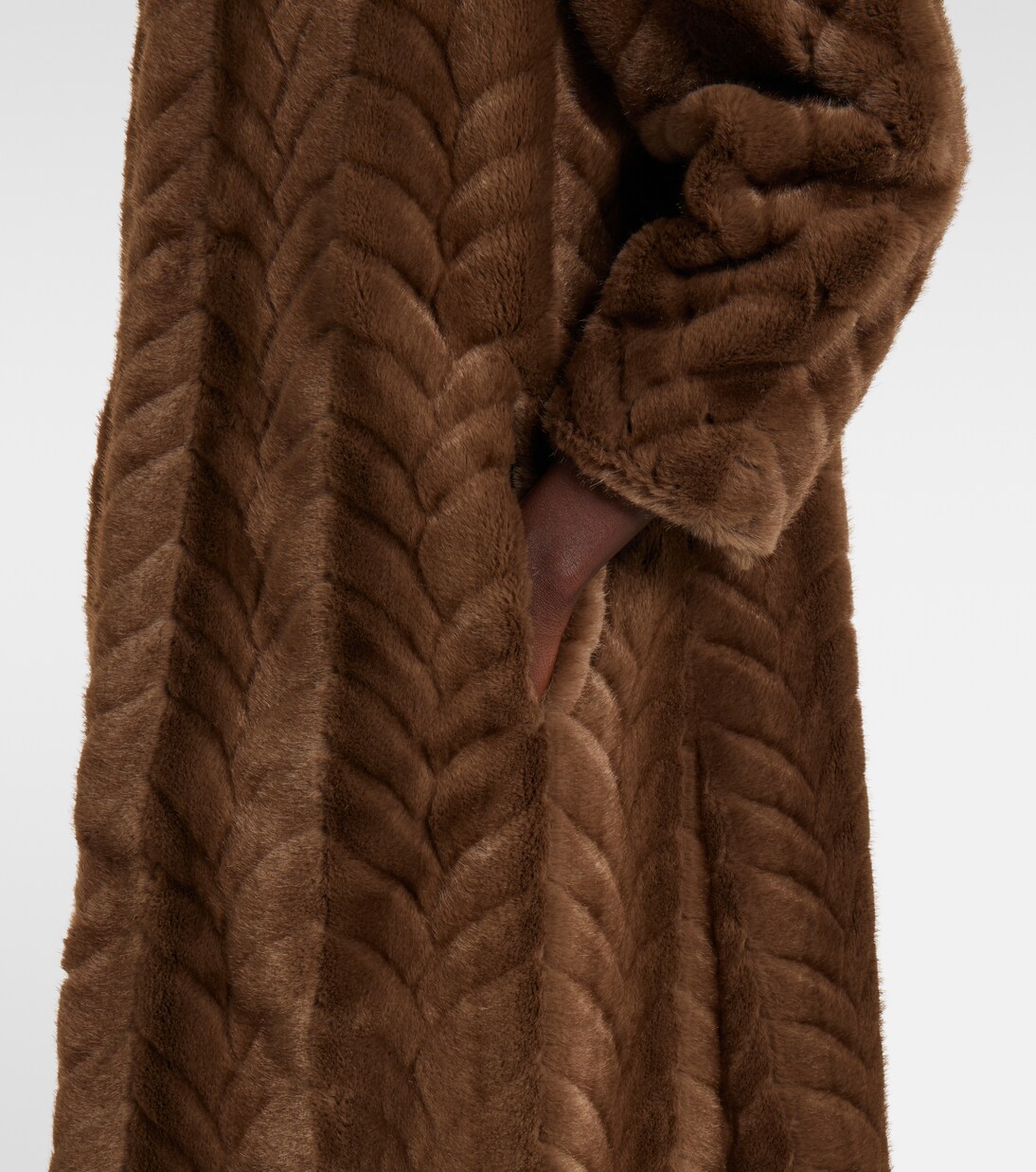 Faux fur coat | Balenciaga