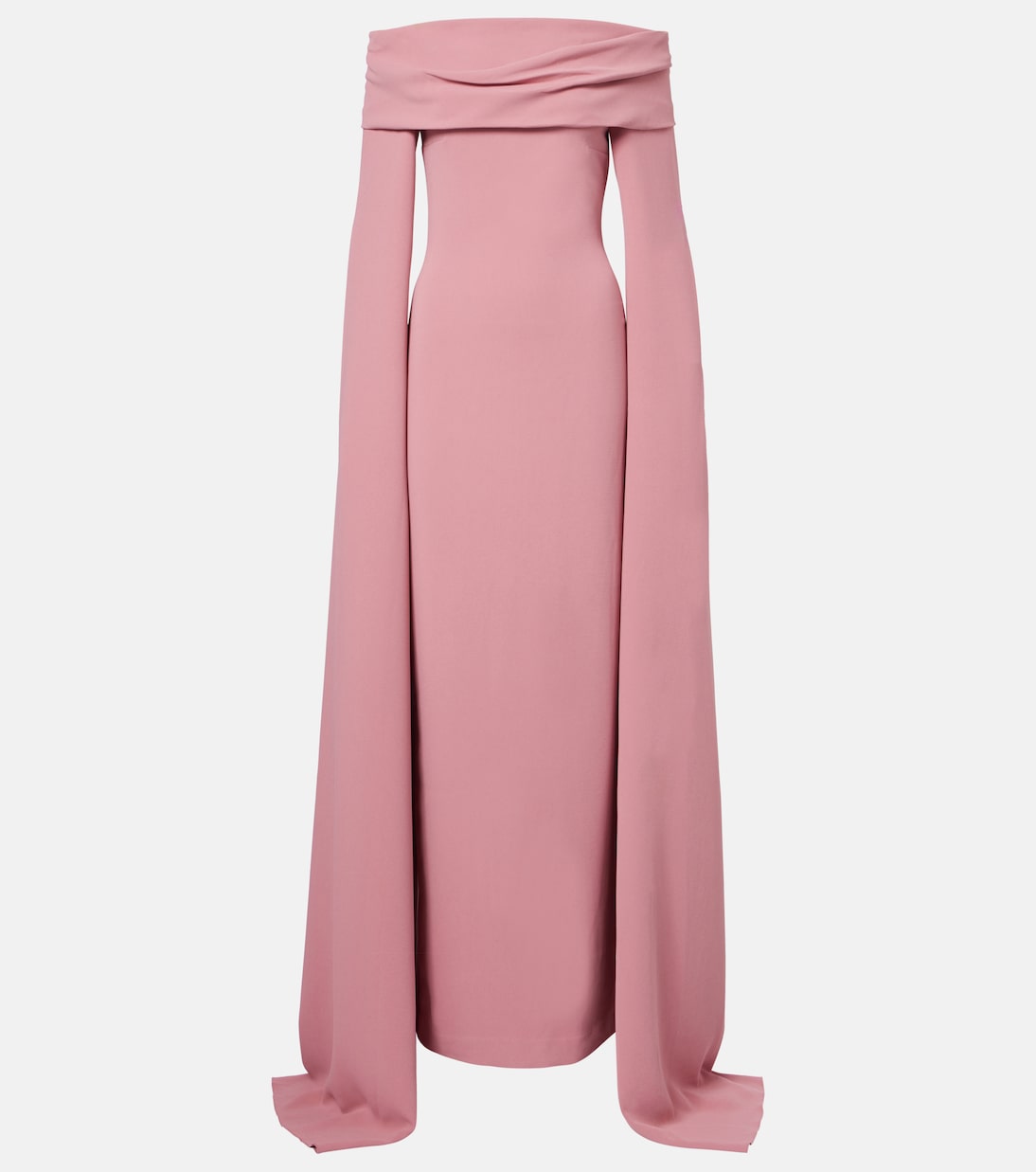 Nuri draped gown | Solace London