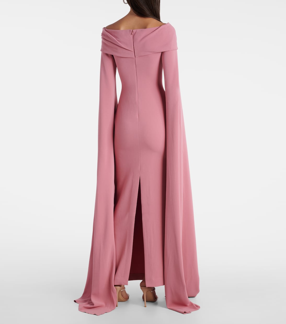 Nuri draped gown | Solace London