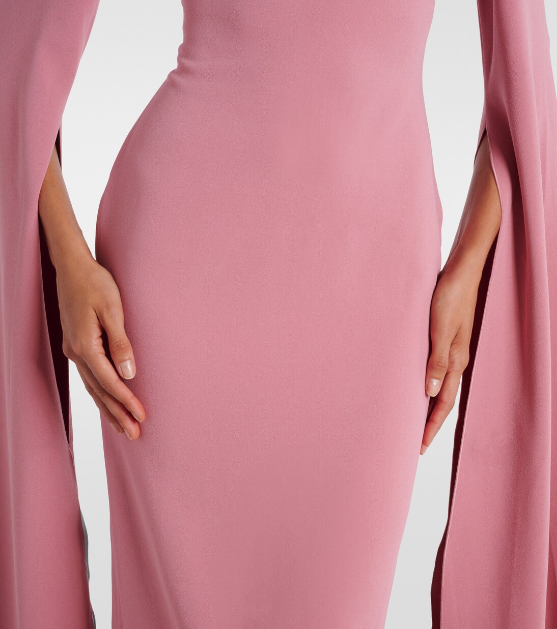 Nuri draped gown | Solace London