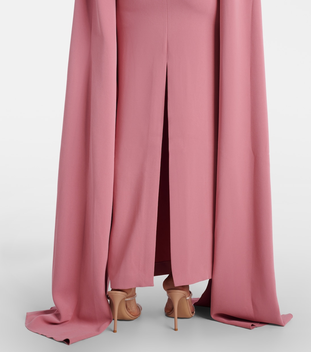 Nuri draped gown | Solace London