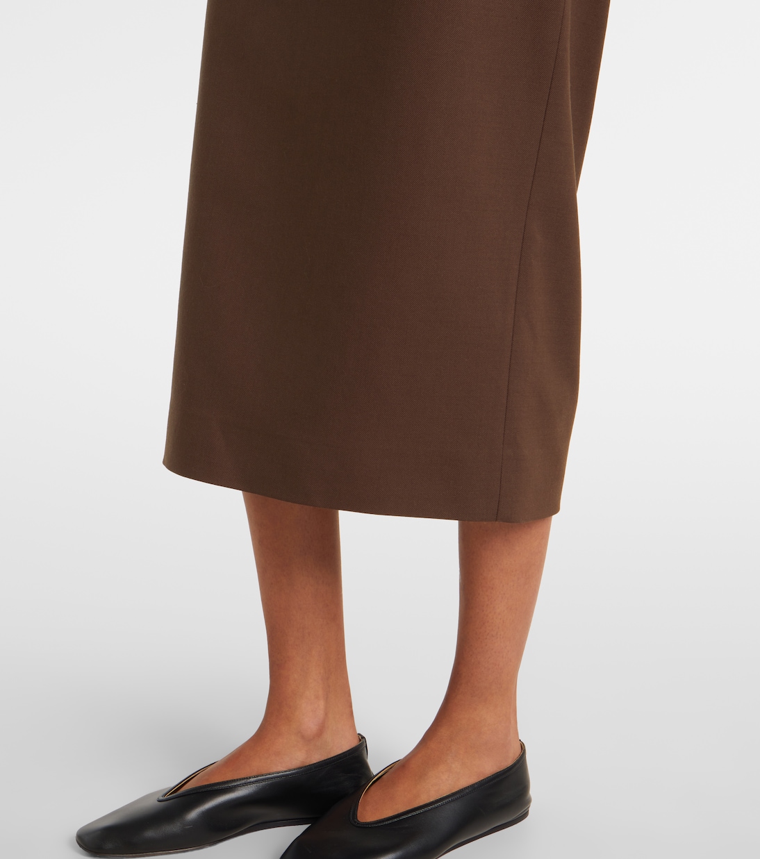 Alrose high-rise midi skirt | The Frankie Shop