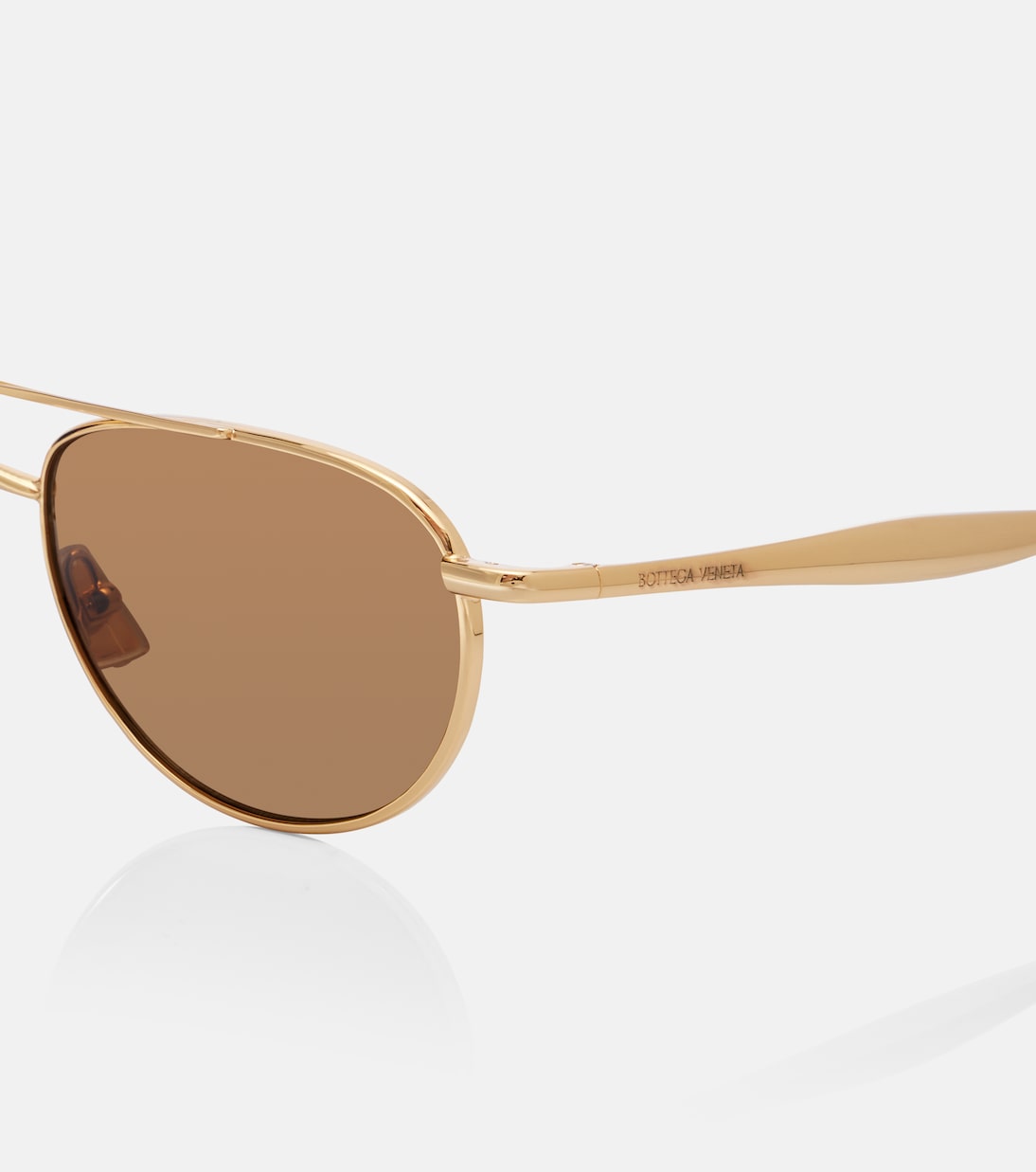 Fin aviator sunglasses | Bottega Veneta