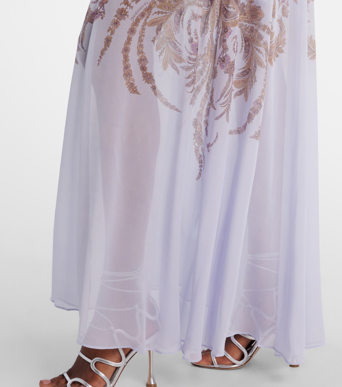 Hypnotic belted floral maxi dress | Zimmermann